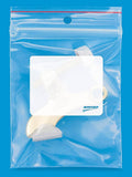 Clear Reclosable Bag with Hang Hole, 4x22 Length, 3x22 Width, Pack of 100 U657