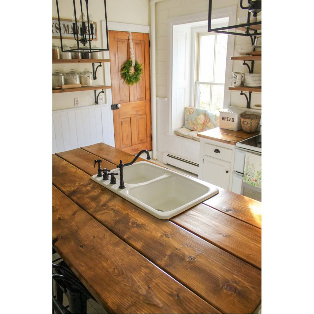Polished Nickel Widespread Kitchen Faucet with Brass Sprayer B95722