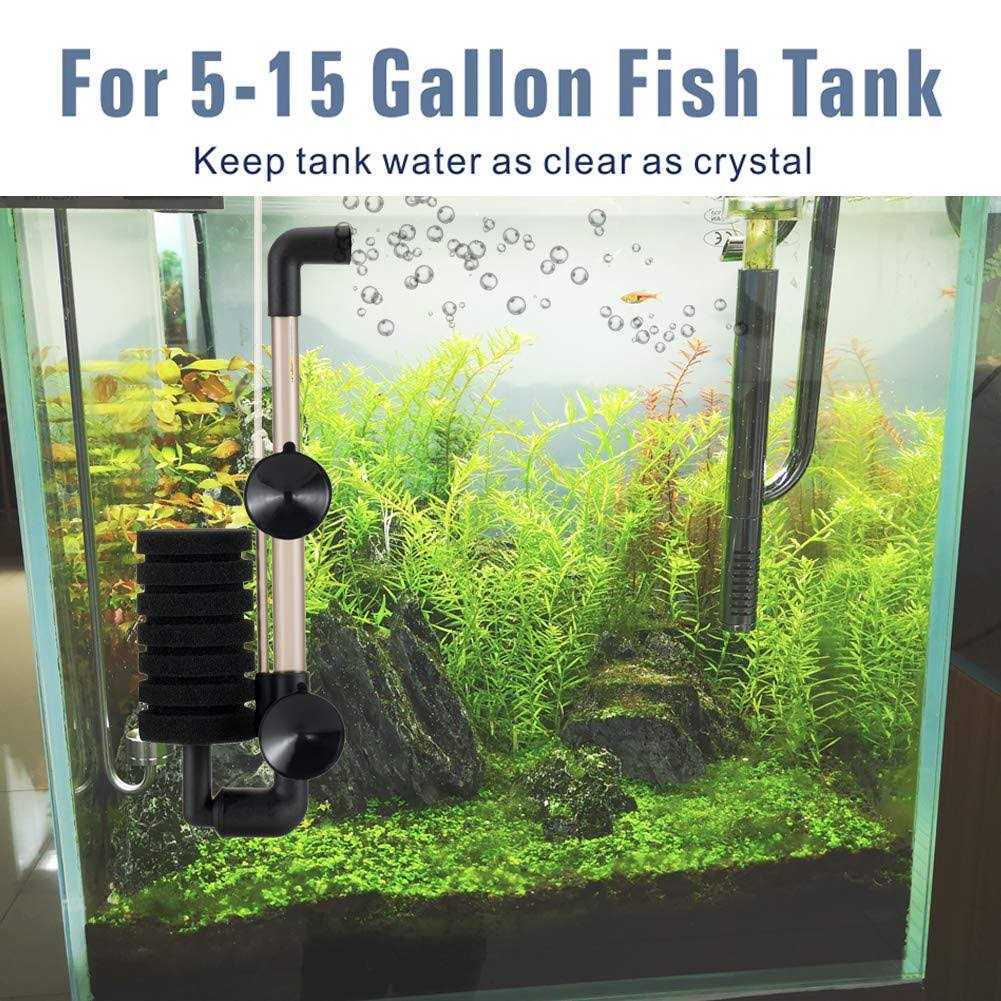 Aquarium Single Sponge Filter 5-15 Gallon O563204