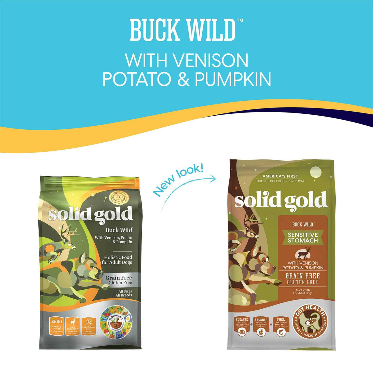 Grain-Free Venison Potato & Pumpkin Dry Dog Food Z19257