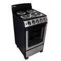 Black 2.3 cu.ft. Single Electric Range with Manual Clean Oven Y804