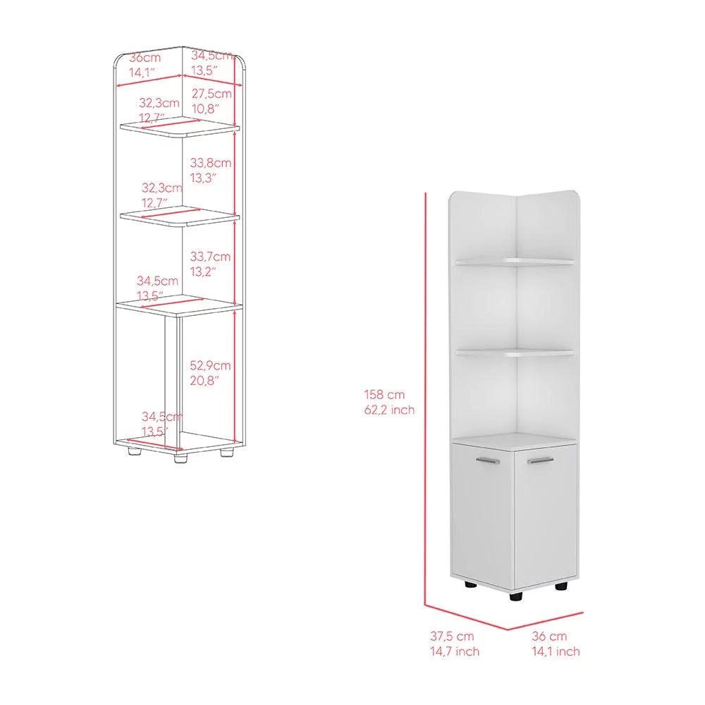 White Freestanding Cabinet Z4483