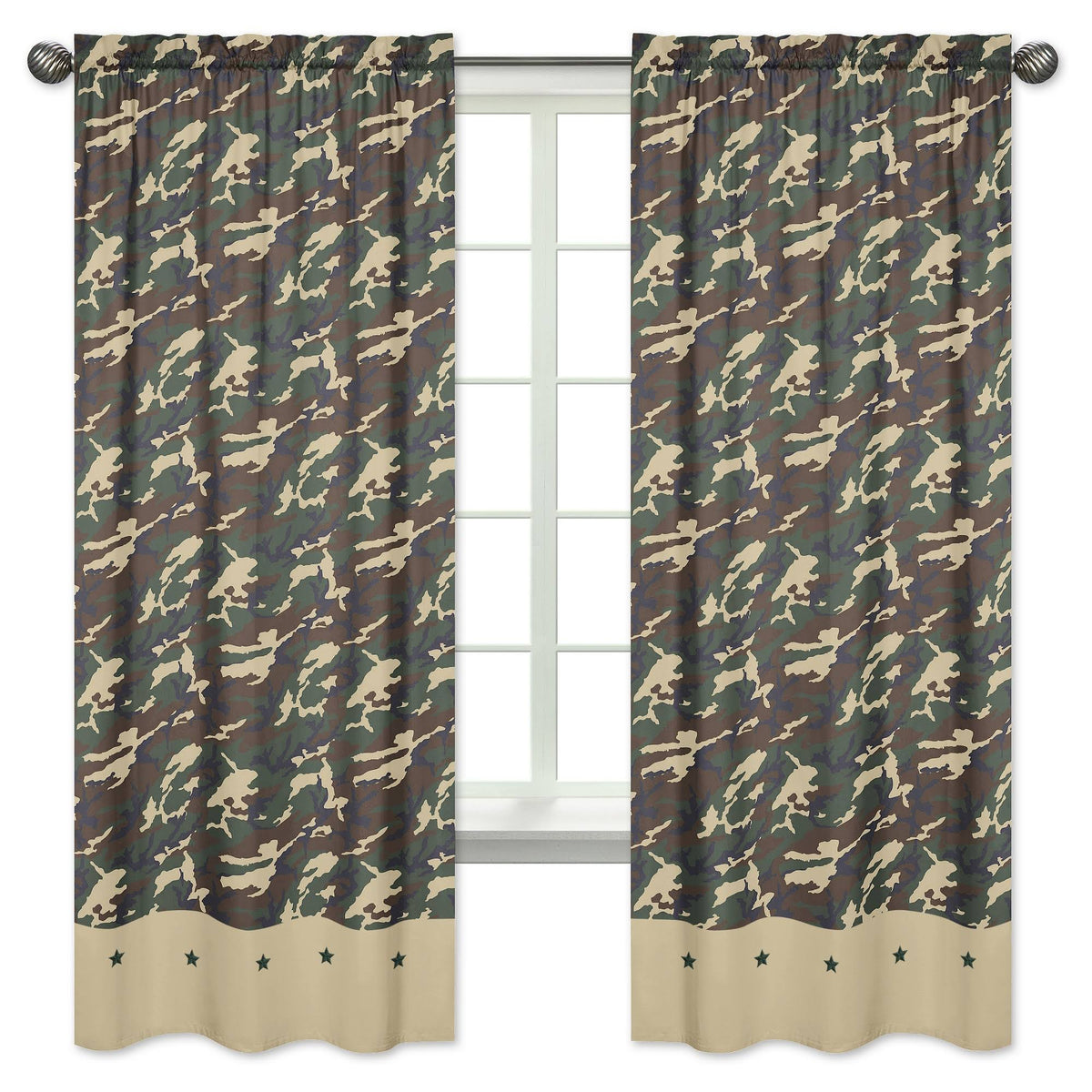 Green Window Panels - 2 count B93851