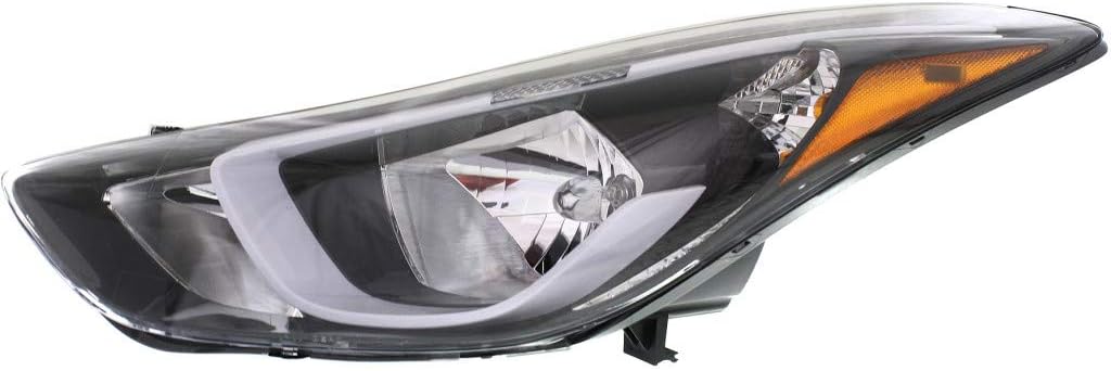 Hyundai Elantra Headlight 2014 2015 2016 Driver Side X904001