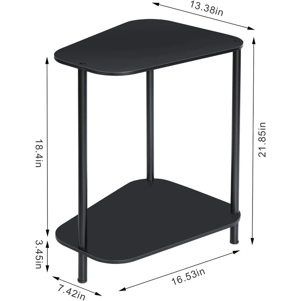 Black End Tables Set of 2 Z311924
