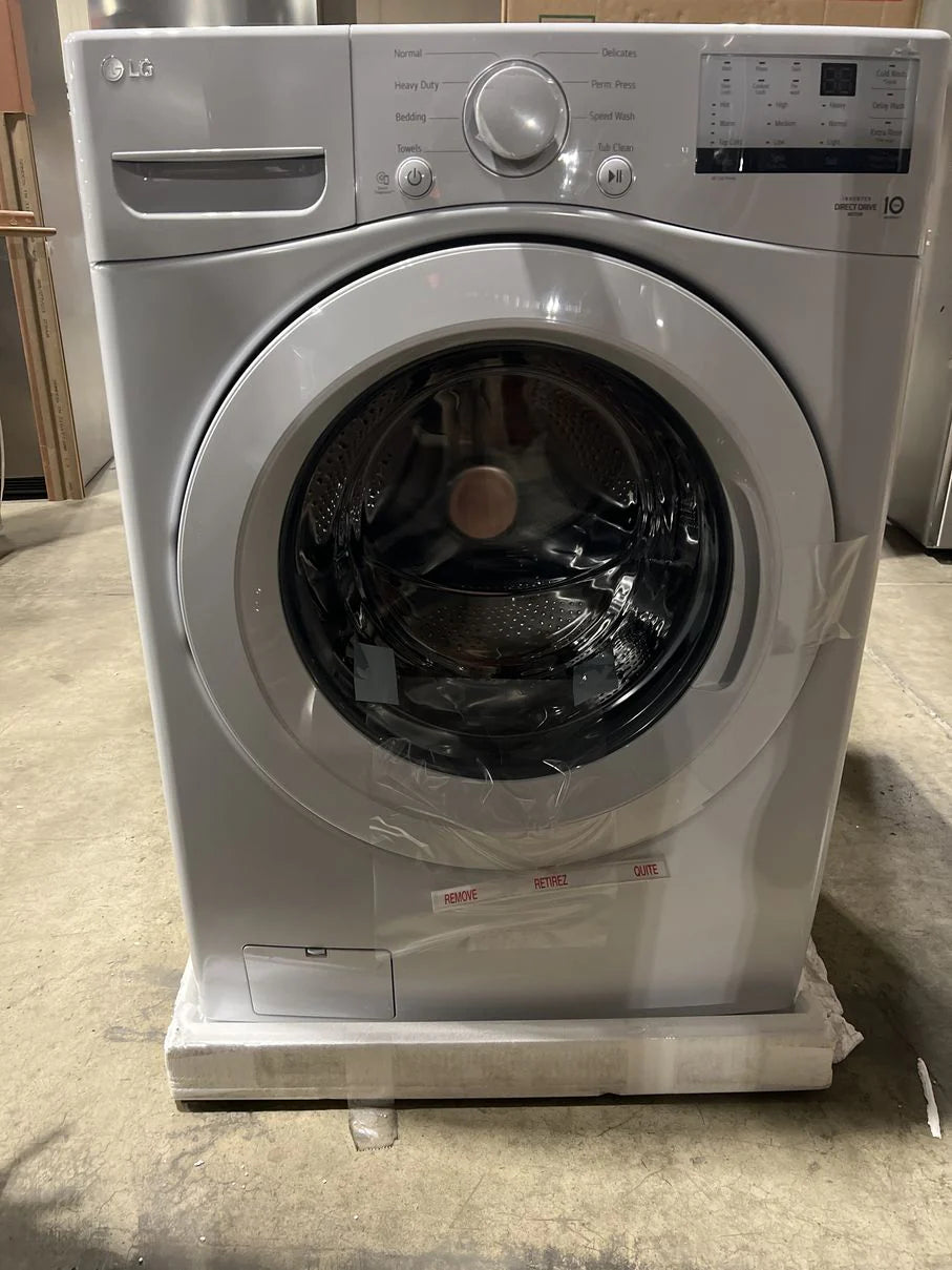 White 5.2 Cu. Front Load Washer B673