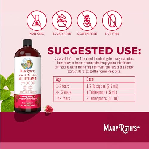 32 Fl Oz Vegan Liquid Multivitamin Multimineral U382995