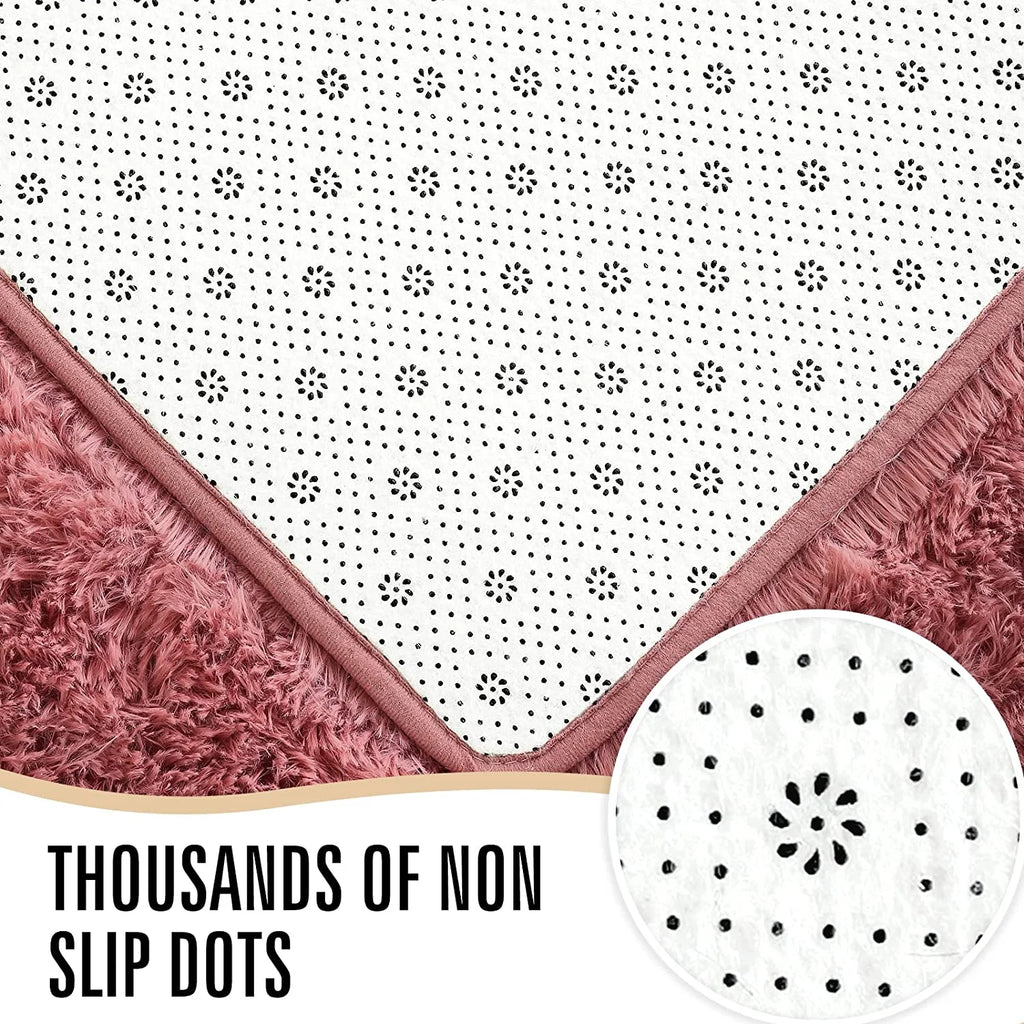 Blush Super Soft Area Rug 4' x 5.3' J53954