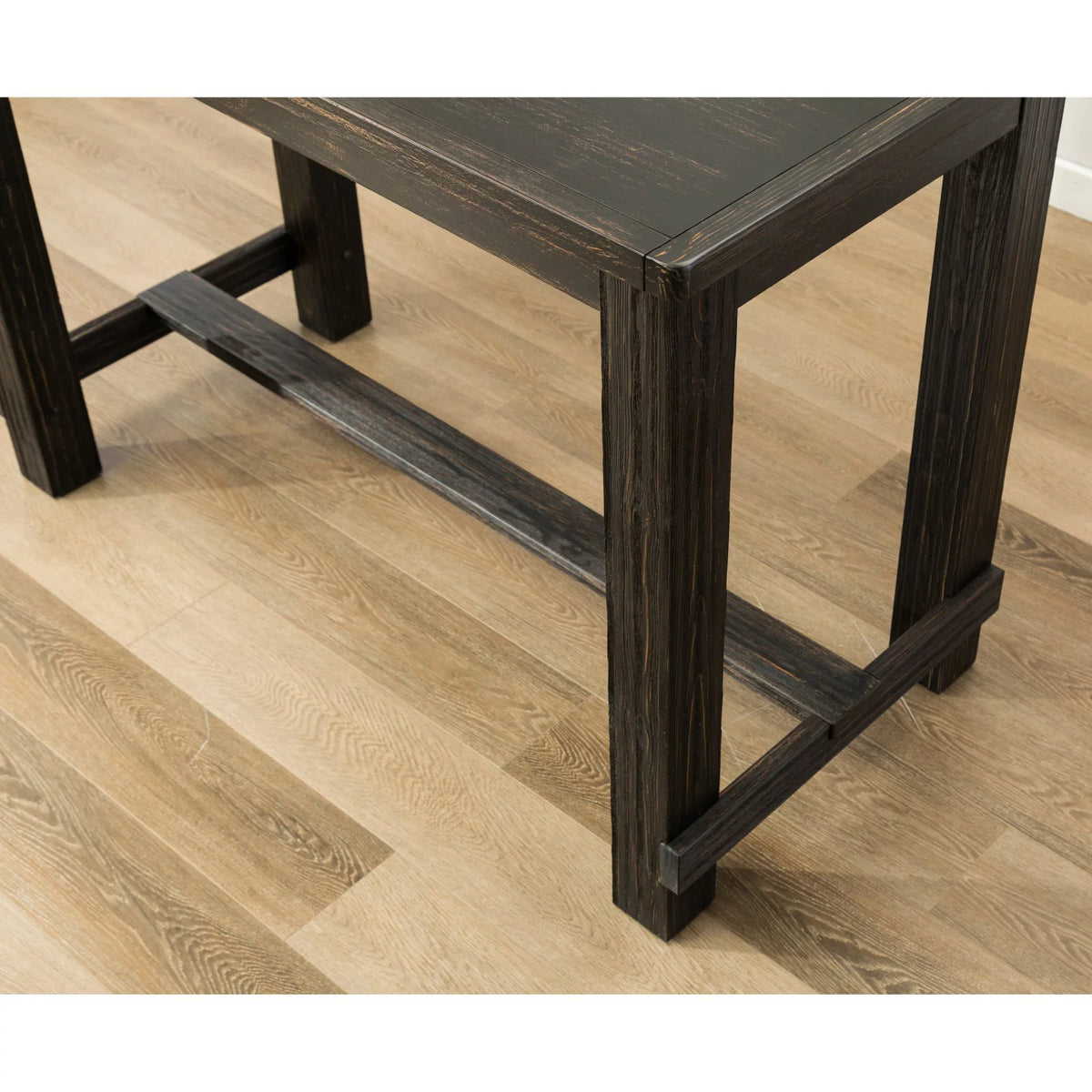 64 in. Rectangular Wooden Bar Height Table S753