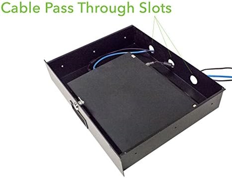 19 Inch Rack Mount Lockable 4U Server Cabinet Drawer H29642