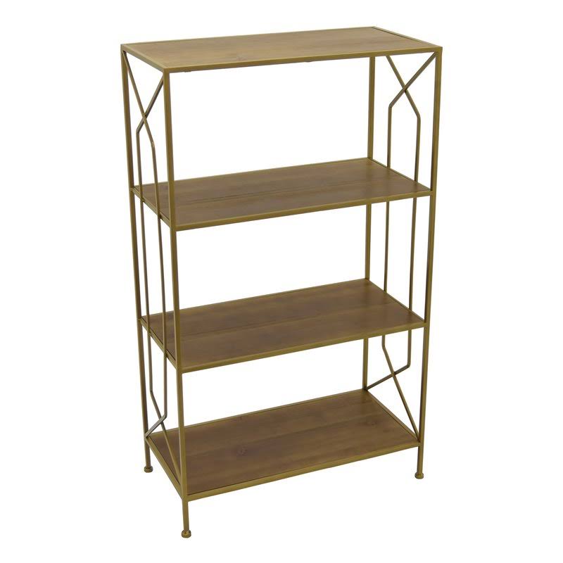 Gold Metal Plant Stand R1246