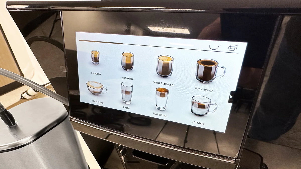 Black 20-Cup Fully Automatic Espresso Coffee Machine T9543