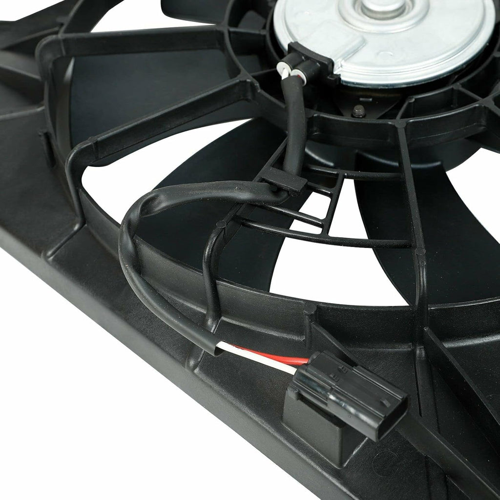1 Pair AC Cooling Radiator Fan Assembly Left and Right Side 7+5 Blades Pack of 2 Y1970