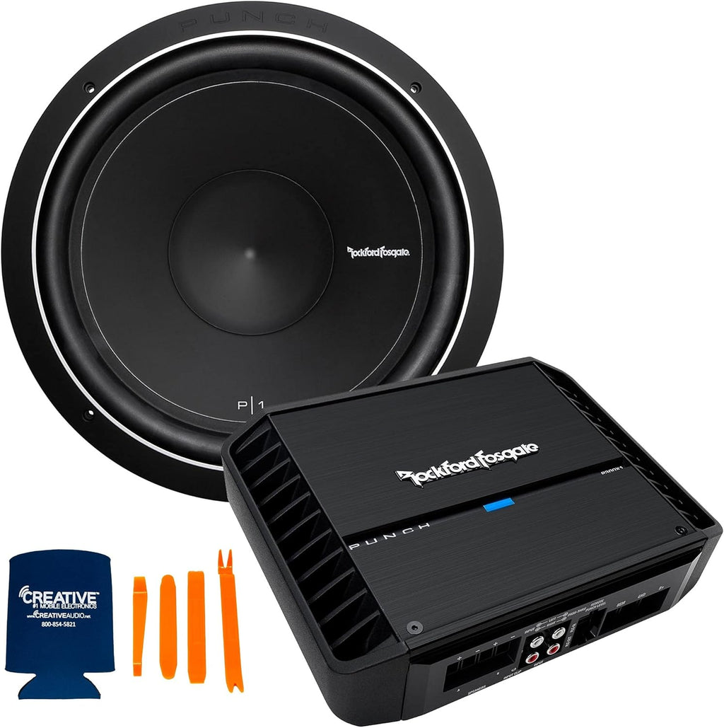 15" SVC 2-Ohm Subwoofer and Mono Amplifier A6581
