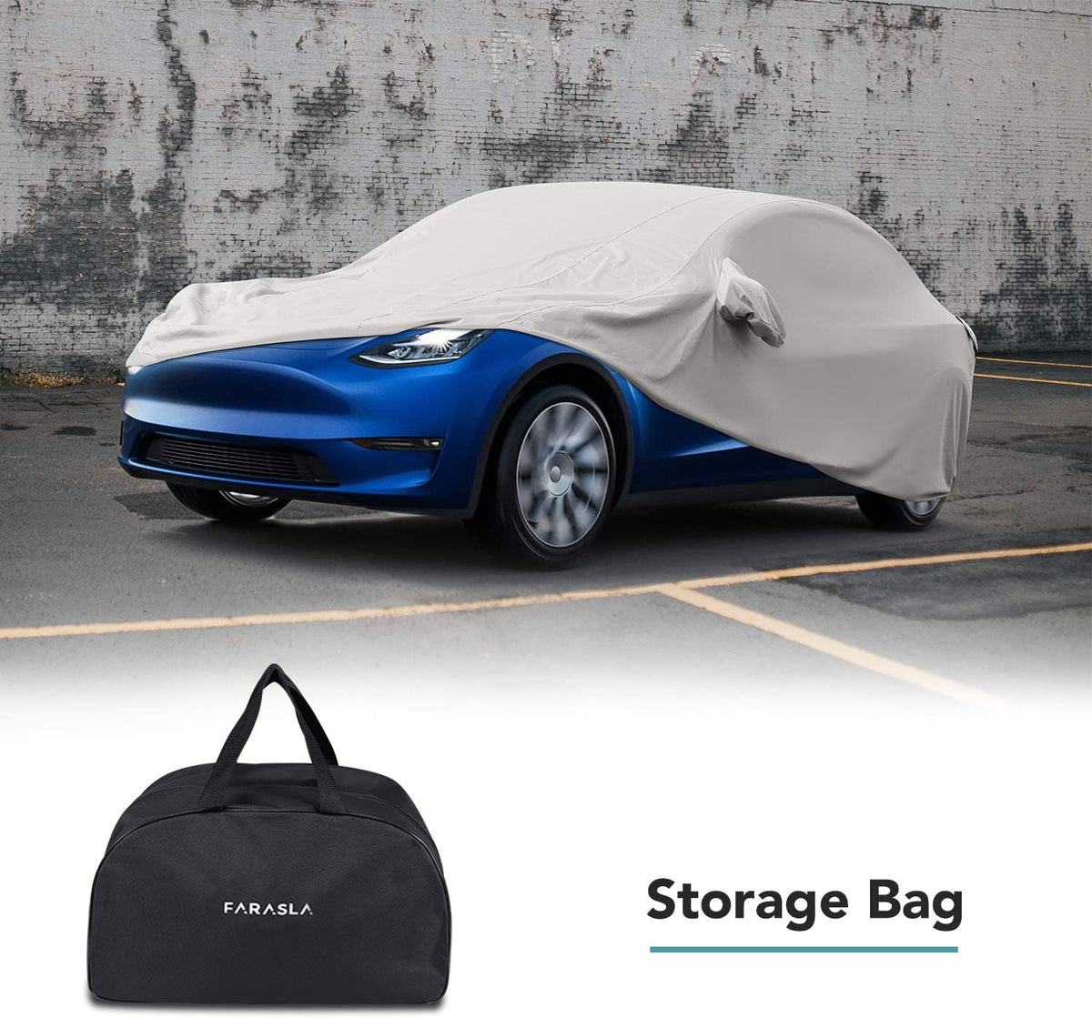 Outdoor Car Cover with Storage Bag W641