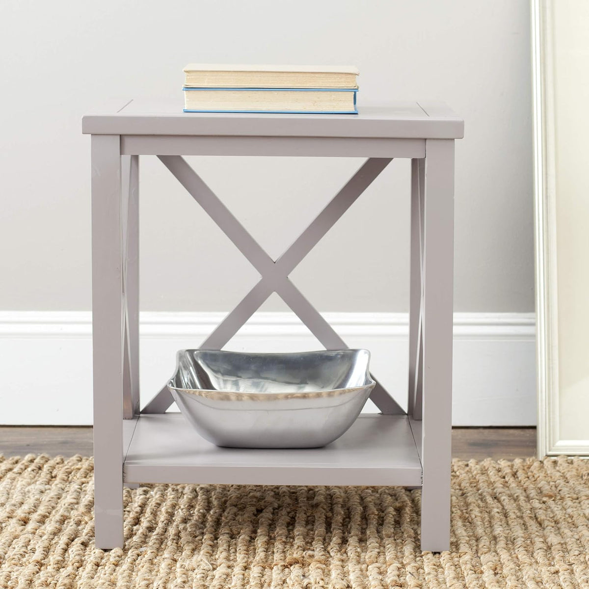 Cross Back End Table R902718