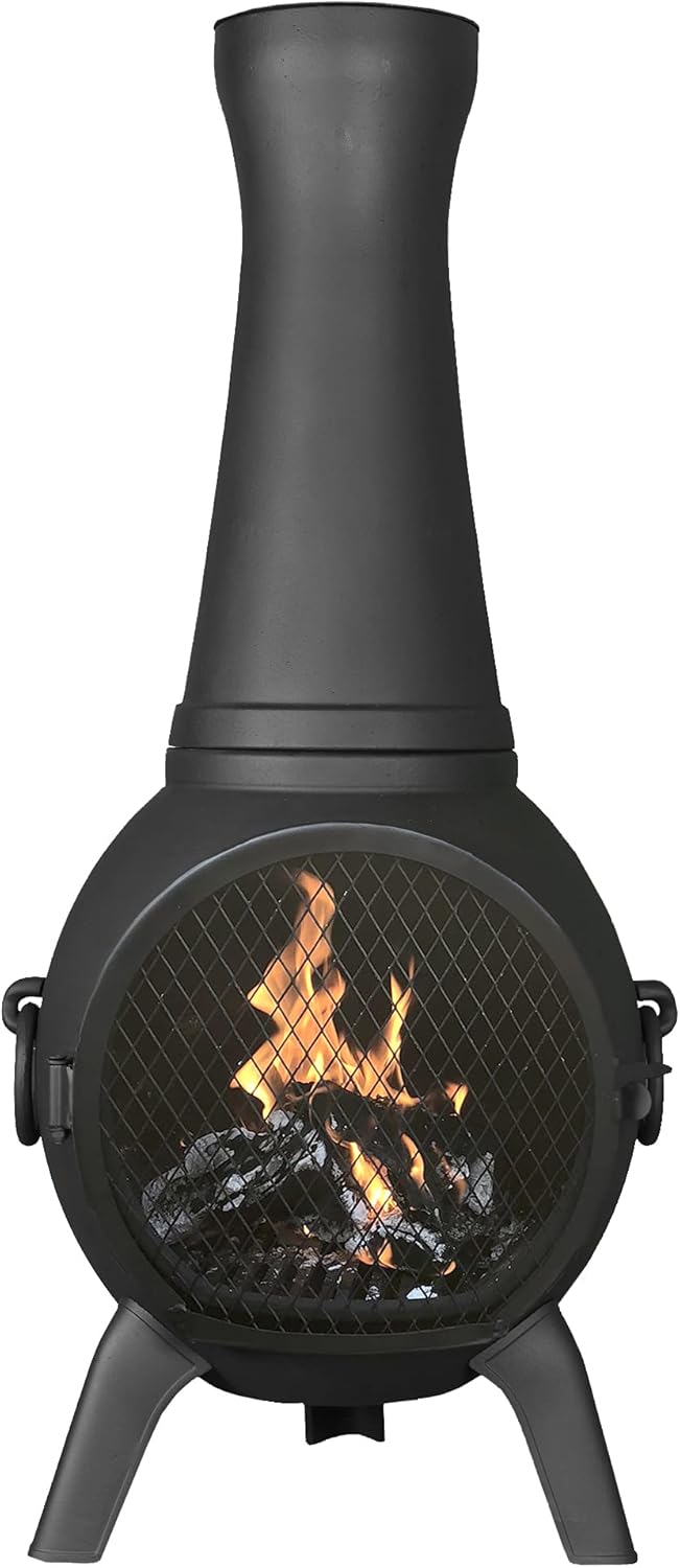 Outdoor Wood Burning Chiminea Fireplace K768800