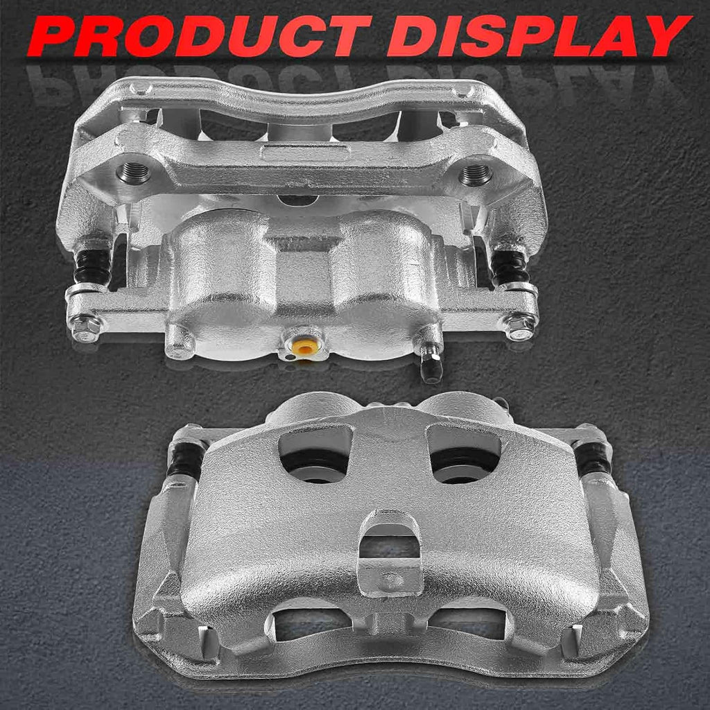 Set of 2 Front Brake Caliper Replacement for Ford F-150 2012-2016 Y70040