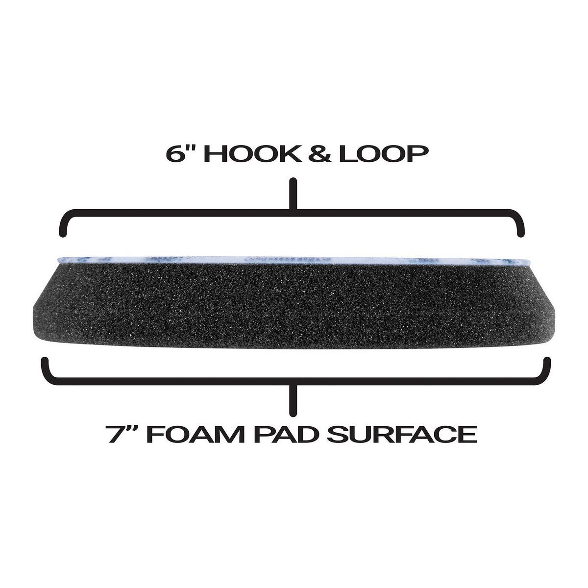 6 in. Finishing Foam Pad X36262