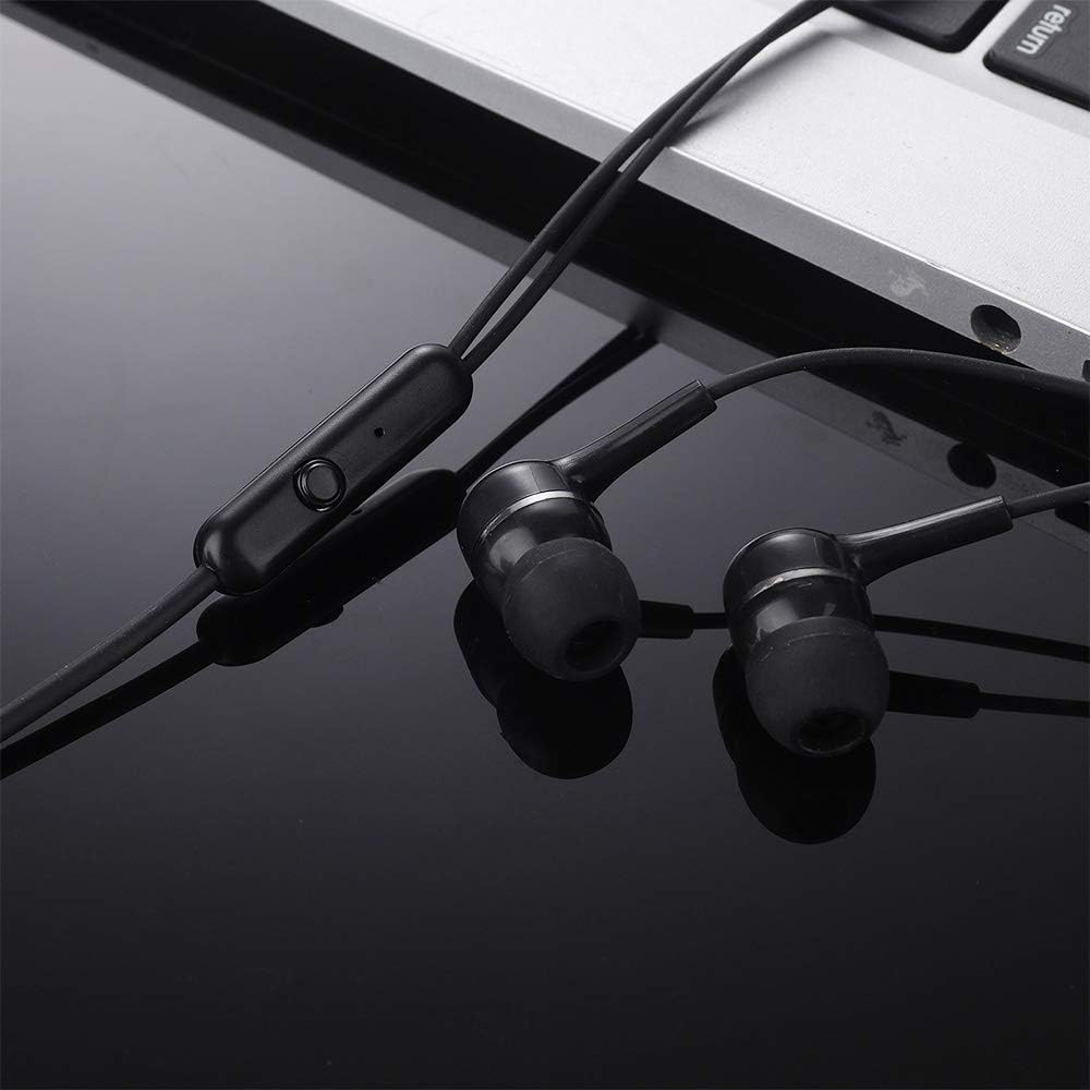100 Packs Multi Colored Earbuds Headphones with Microphone O895783