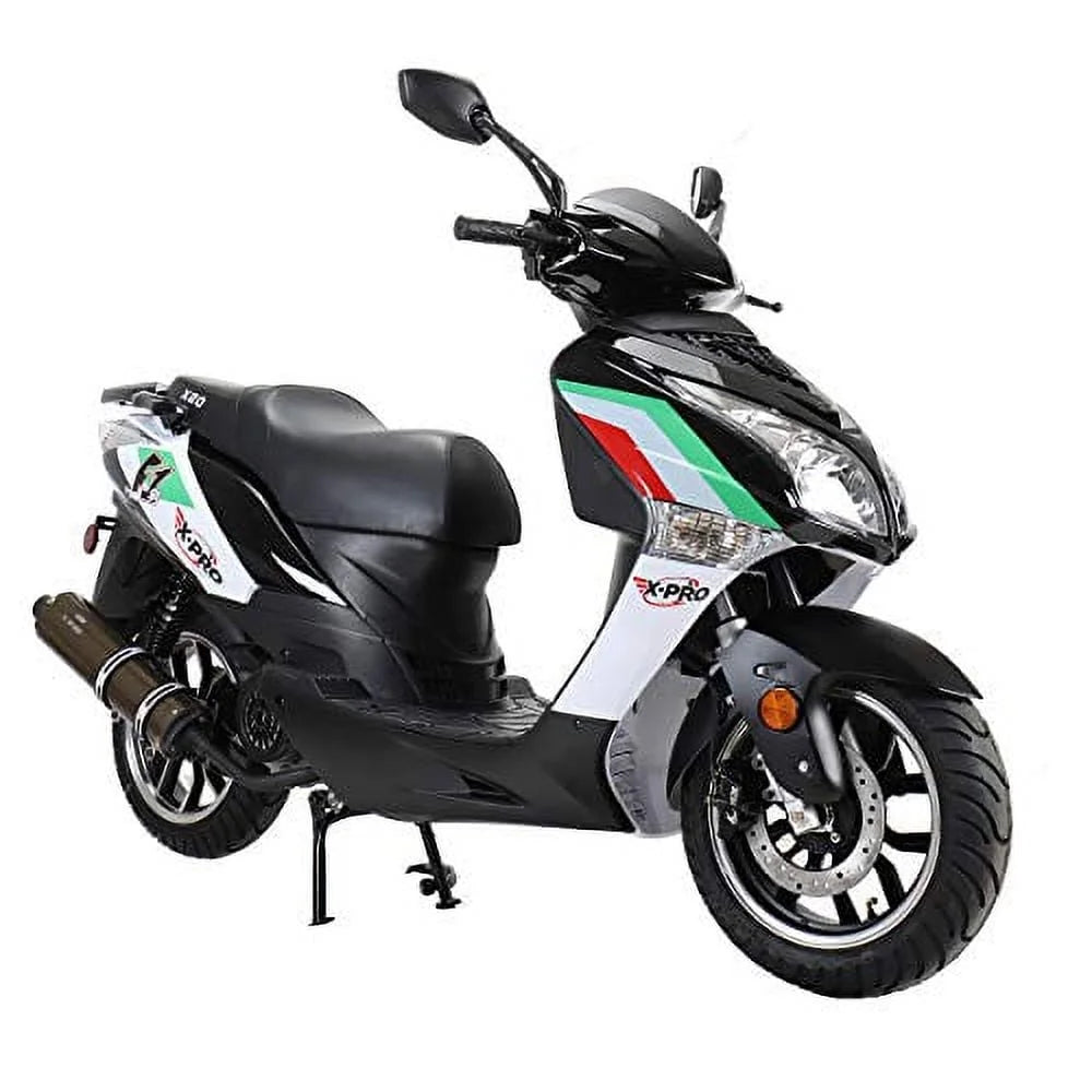 150cc Gas Moped Scooter with 13" Aluminum Wheels I8766