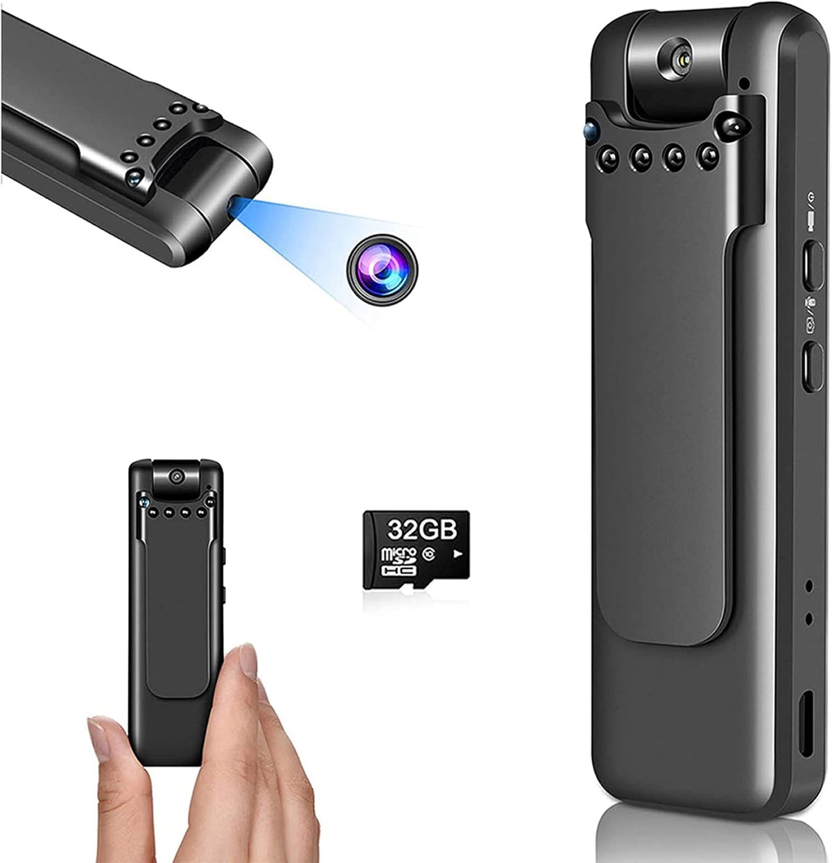Ultra HD 1080P Body Worn Camera with Night Vision S47237