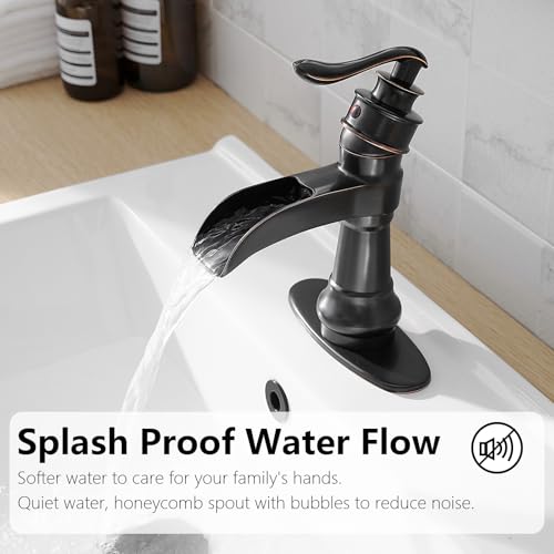Oil Rubbed Bronze Single Hole Vessel Sink Faucet H87534