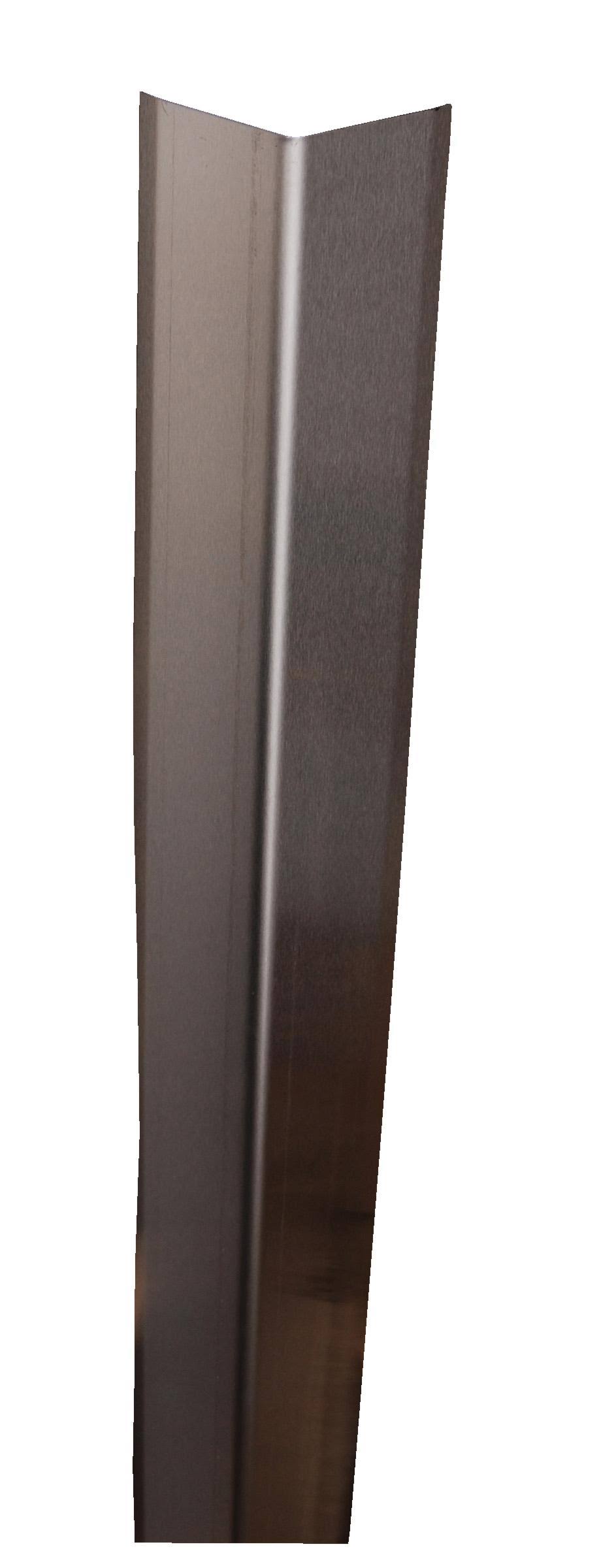 48 in Stainless Steel Square Corner Guard Q534