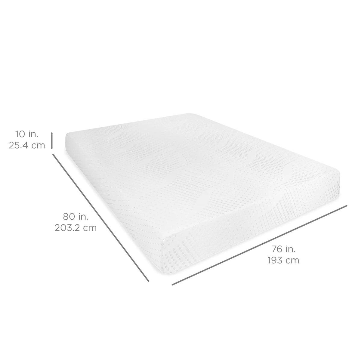 Queen Size Dual Layered Memory Foam Mattress X658