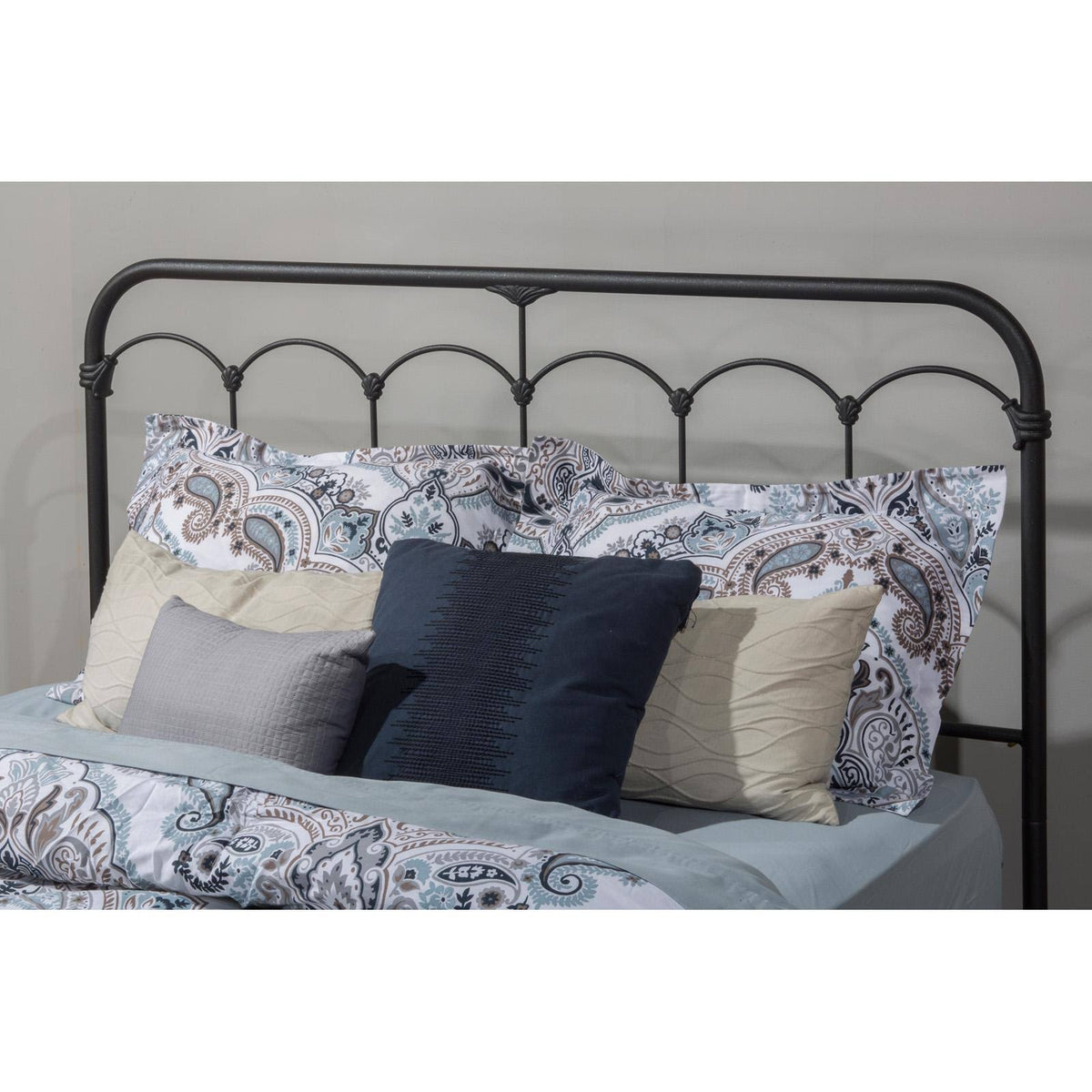 Queen Headboard Black V16239