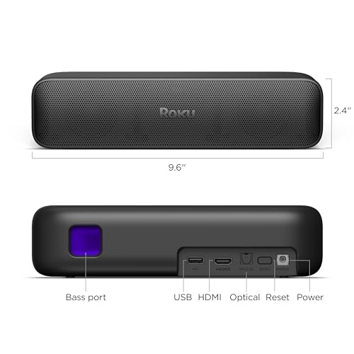 2-in-1 TV Soundbar with Built-in Streaming R4927