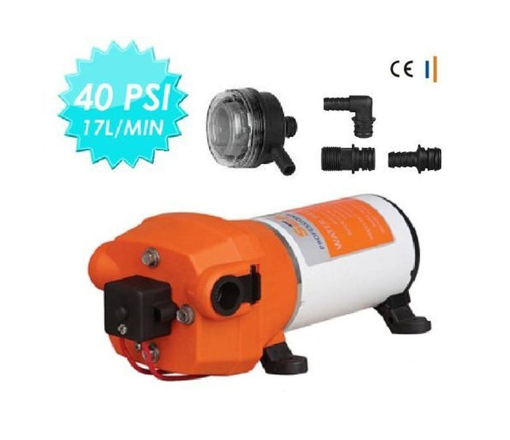 12V 4.5gpm 40 PSI Diaphragm Pump X525994