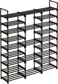 9 Tiers Shoe Rack Black O765