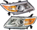 Headlight Assembly Pair for Honda Odyssey 2011 2012 2013 Q2522