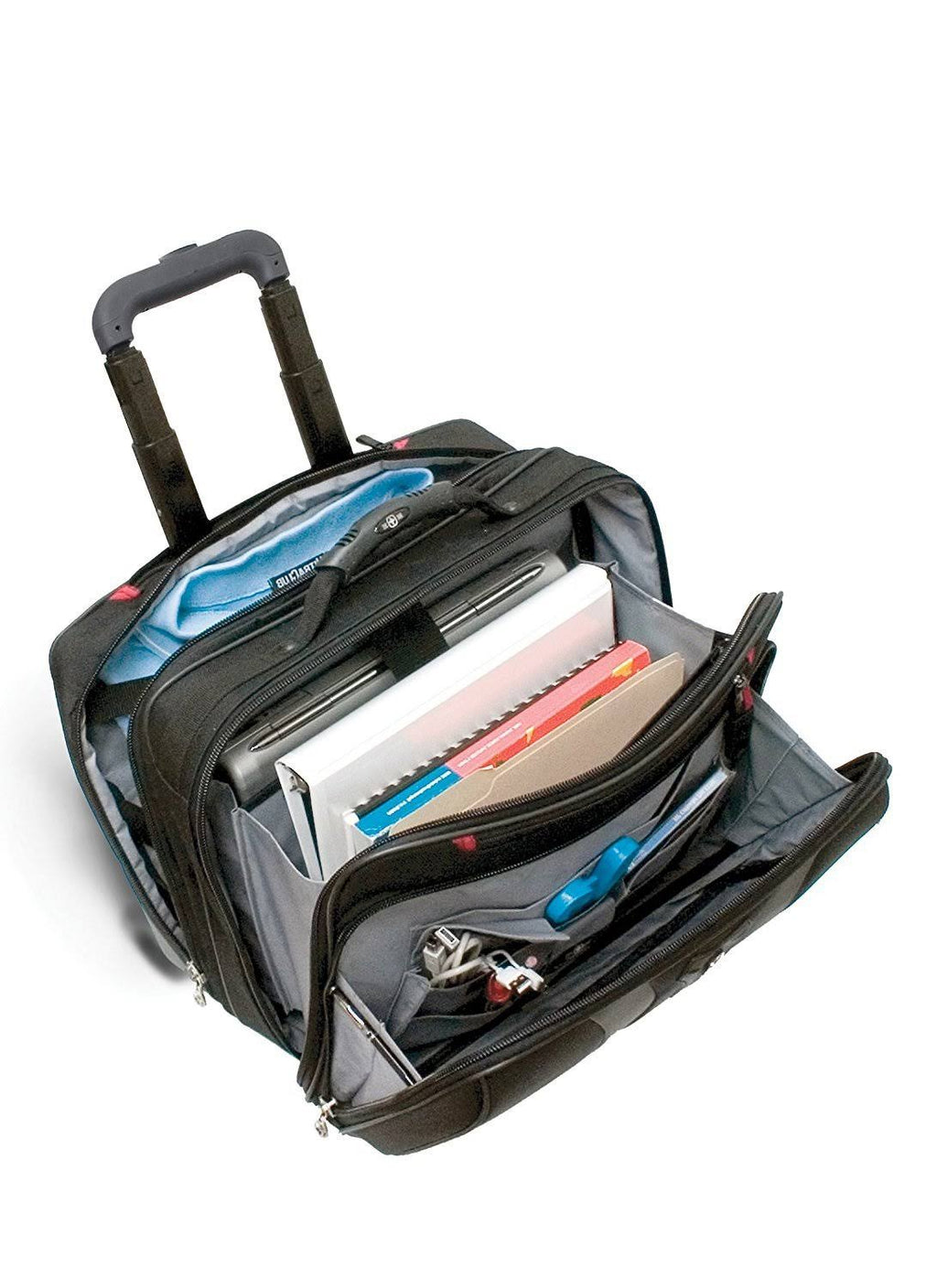 Black Nylon Rolling Case S72764