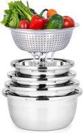 304 Stainless Steel Mixing Bowls Set of 5 P68732