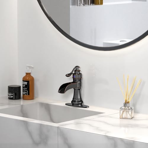 Oil Rubbed Bronze Single Hole Vessel Sink Faucet H87534