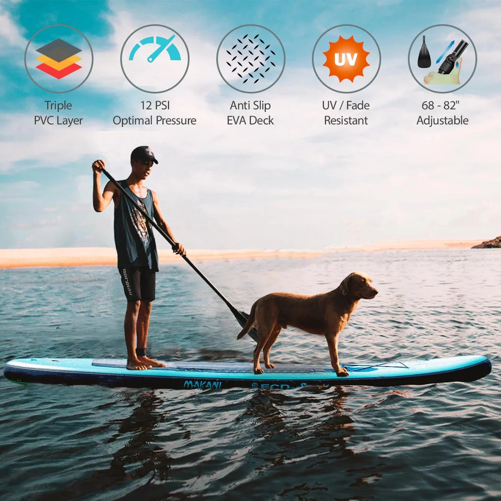 10.5' Inflatable Paddle Board 330 lb Capacity X96973