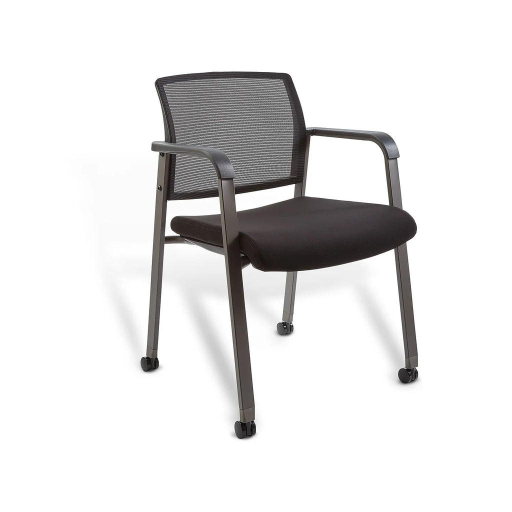 Black Mesh Guest Chair I2417