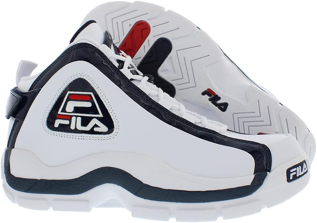 Men's Basketball Shoes 11.5 White Navy Red E6500