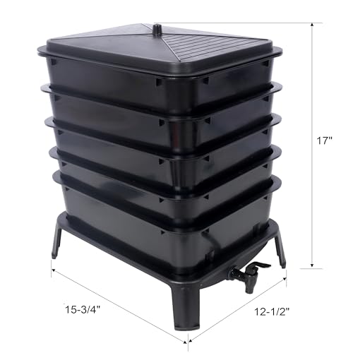 5-Layer 50L Worm Compost Bin R437