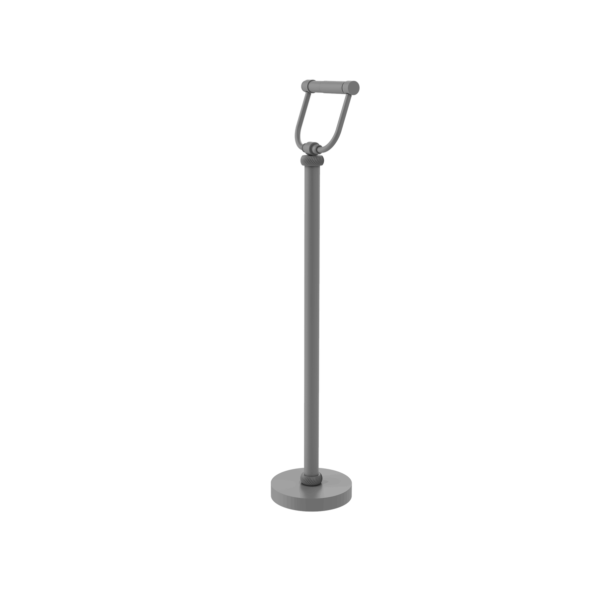 Free Standing Toilet Tissue Holder Matte Gray U437758