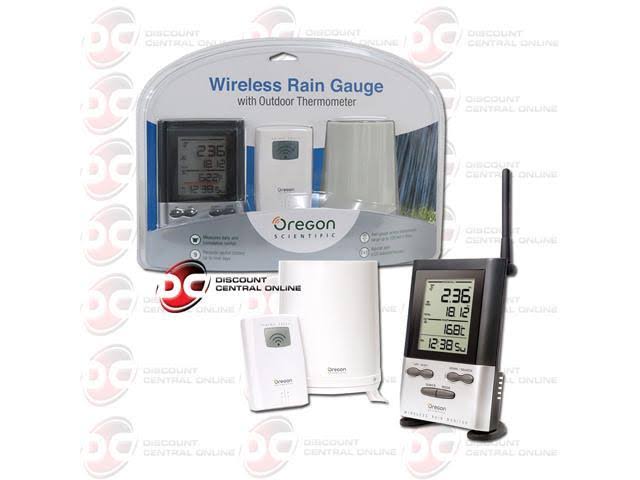 Wireless Rain Gauge Weather Station with Remote M837