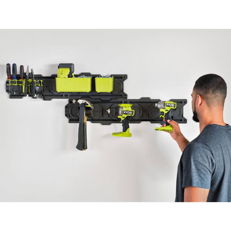 Wall Rails, Hooks, and Crates T12576