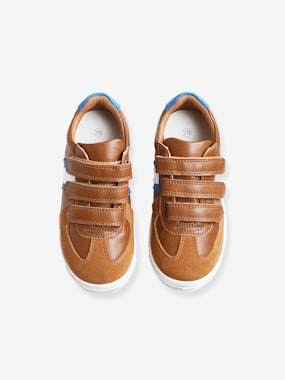 Camel Boys Trainers with Touch-Fastening Tab E486