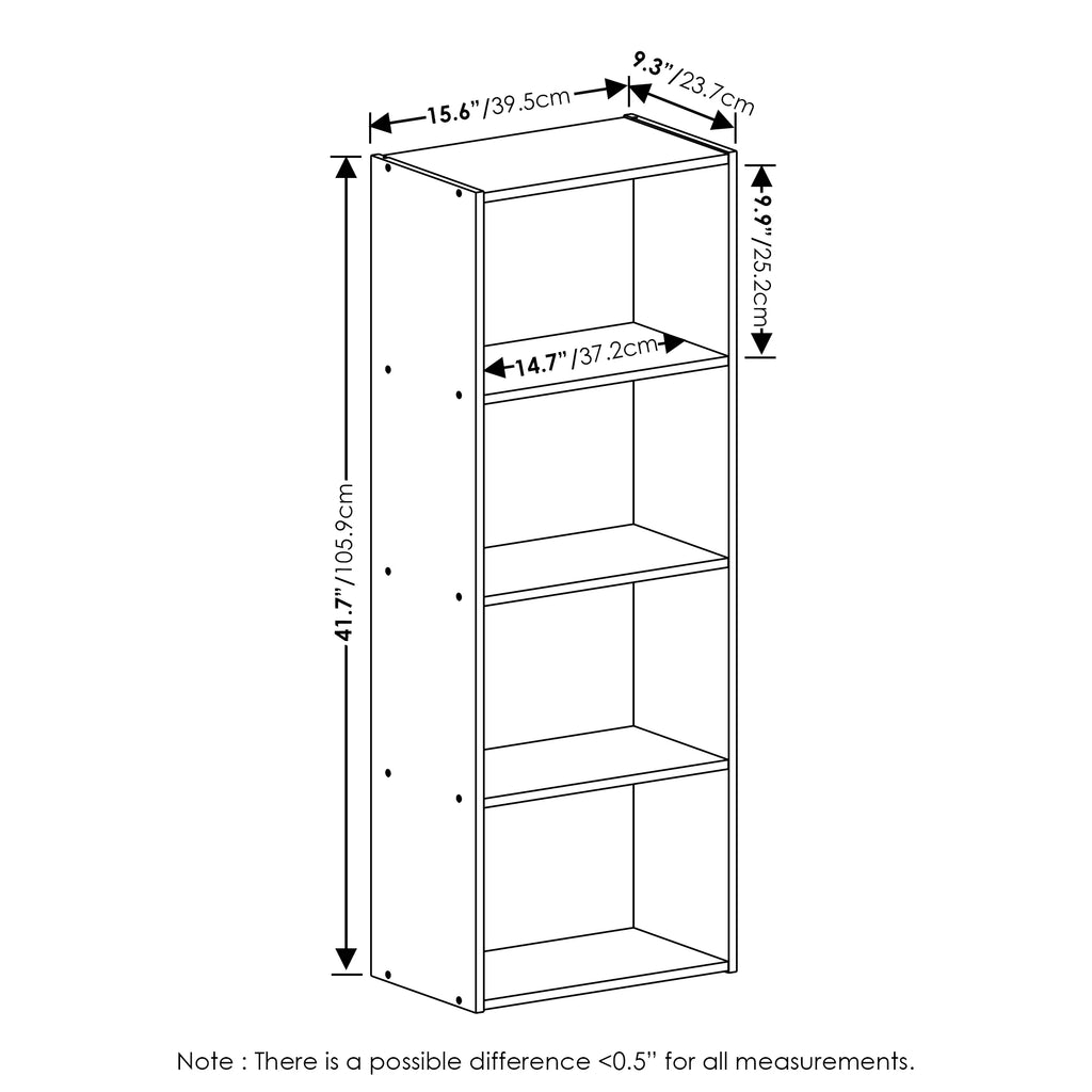 4-Tier Open Shelf Bookcase Q146748