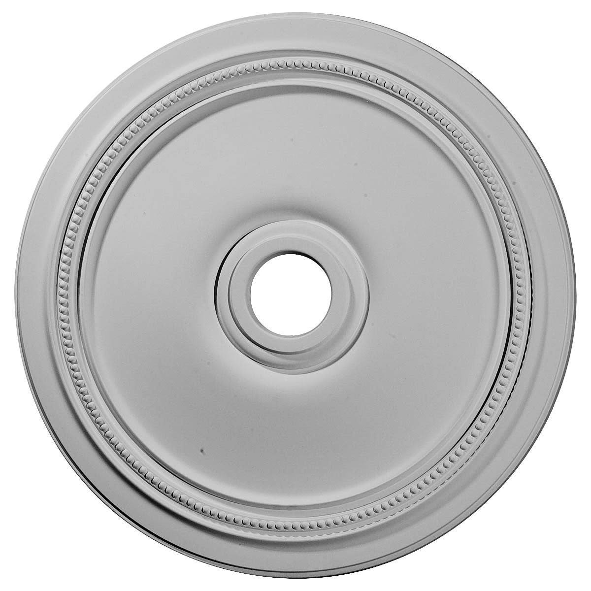 Diane Ceiling Medallion, Hand-Painted Warm Silver D620