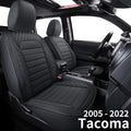 Black & Gray Water Proof Faux Leather Seat Covers Z9656