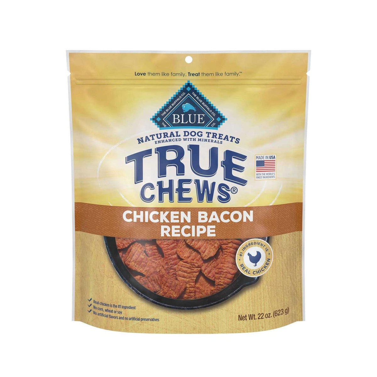 Chicken & Bacon Dog Treats J93617