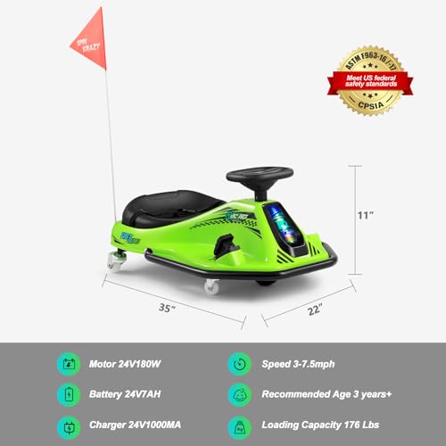 24V Electric Drifting Ride On Car for Kids F2765